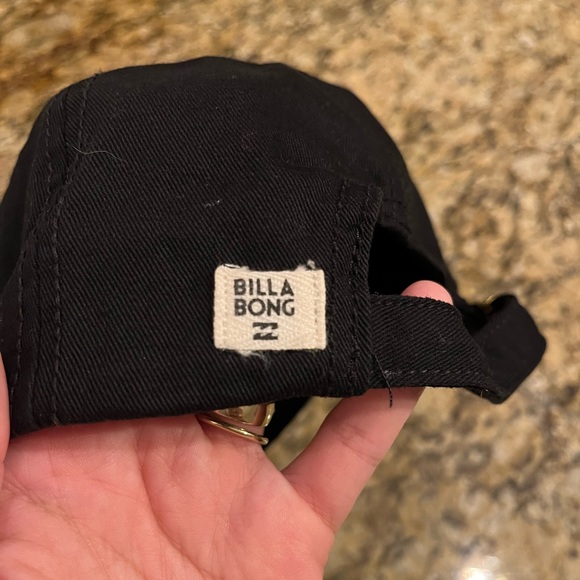 Billabong Girls Surf Club Black Baseball Cap Hat - Picture 4 of 5